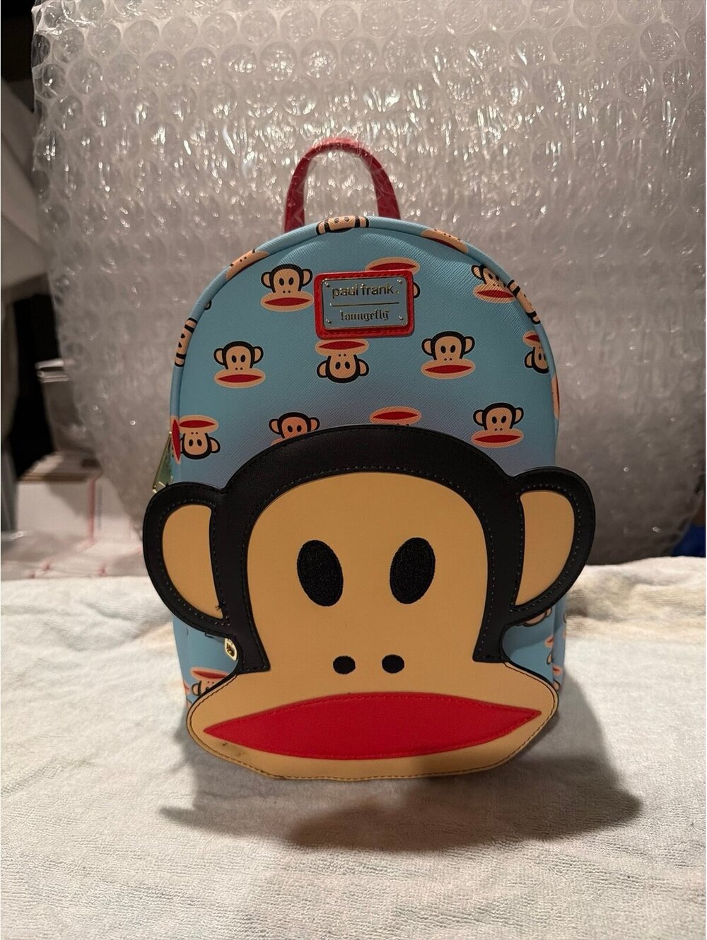 Loungefly Paul Frank Julius Face Cosplay Backpack NWT